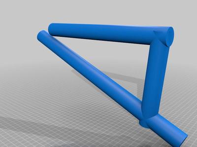 rocker bmx frame