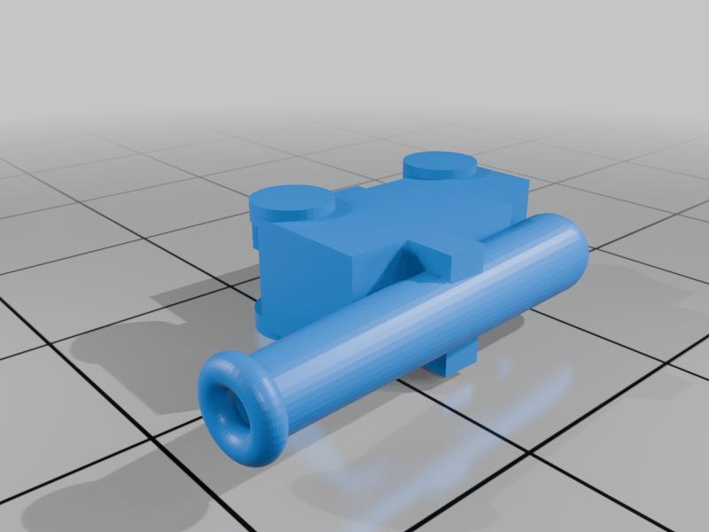 Cannon for pirate ship kit