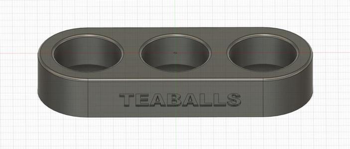 Teaballs Bottle Holder (3-Slot Organizer)