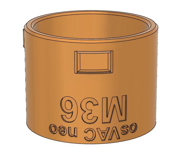 osVAC neo M36 + step + Fusion 360