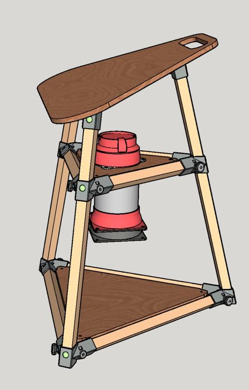 Mosquito trap - tripod