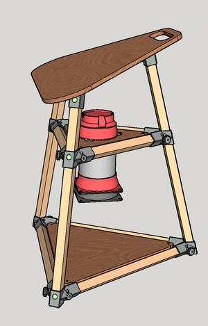 Mosquito trap - tripod