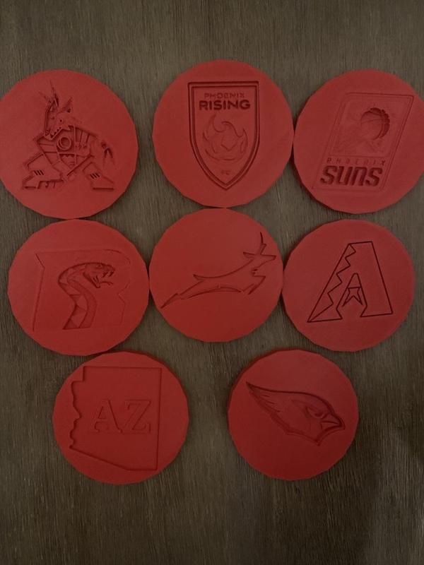 Arizona Sports Teams Coasters