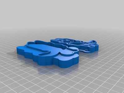 Bluey Mom Cookie Cutter