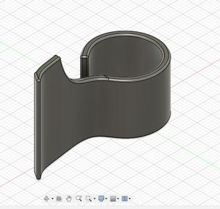 hand support for 22 mm handlebar. may or may not work for everyone