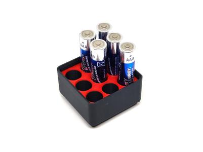 AAA 9x nonstackable  Gridfinity 1x1x3u
