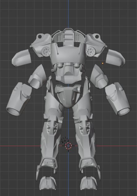 Jace1969's T-60 Fallout Power Armor Remix