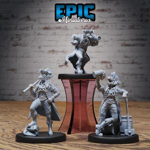 Dragonborn Pirate Set / Half Dragon Warrior / Draconic War Lizard / Water Reptile Bandit / Lizardfolk Ship Master / Sea & Ocean Encounter