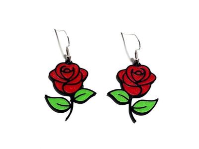 Eternal Rose - Earrings