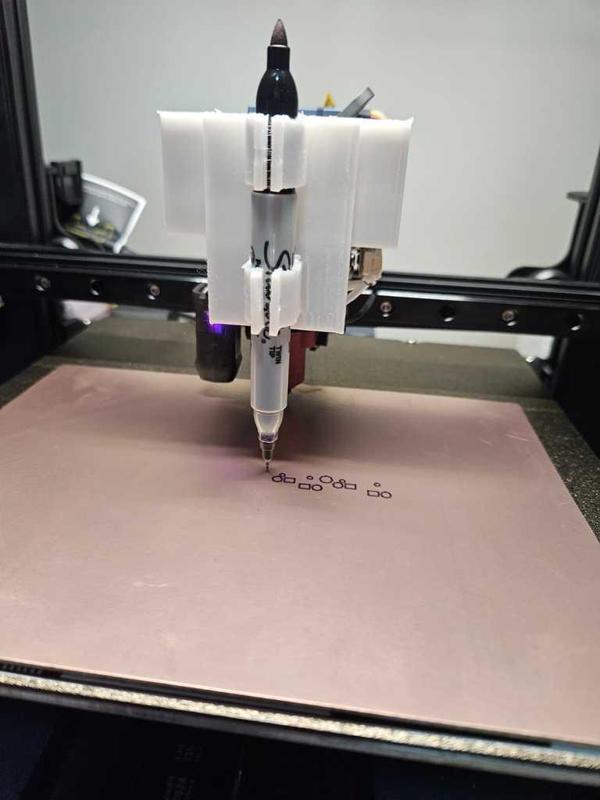 Pen Holder Support for Creality CR-10 SE