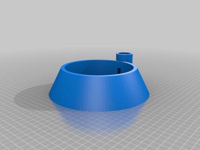 Pet Water Bowl with Soda Bottle Attachment