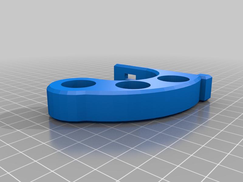 Helmet holder for IKEA Skadis