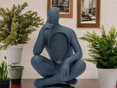 Echo of Silence – Meditative Vessel of Thought
