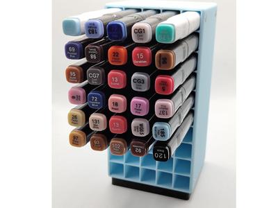 Table stand for coloring markers