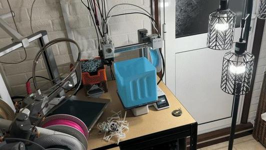 A1 Mini Square Office Bin - Vase Mode Fast!