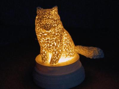 cat lamp
