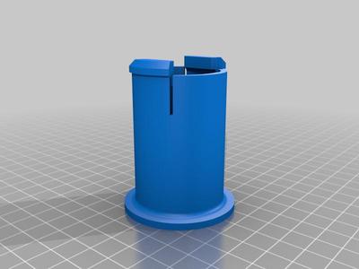 Starlink dish adapter for fishing rod holder (Biltema)