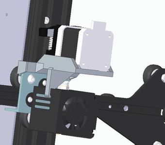 Ender 3 direct extruder bracket