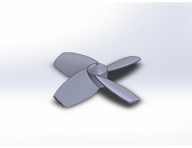 39mm x4 wide propeller