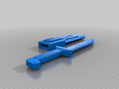 Wrecker Blade and holster