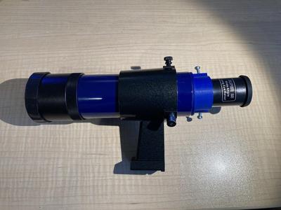 9x50 Finderscope 1.25" Eyepiece adapter