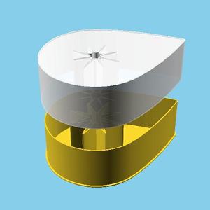 Star within a drop, nestable box (v1)