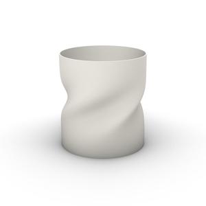 Vase / Penholder twisted minimalistic