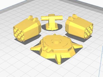 Missile Turret (turnable)