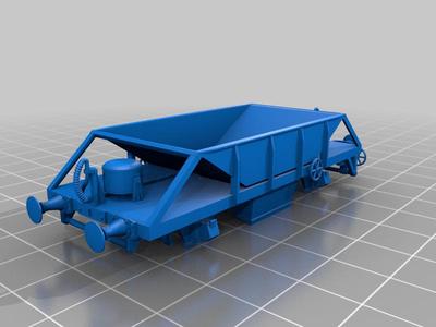 Tasmanian Government Railway QG ballast hopper HOn3.5