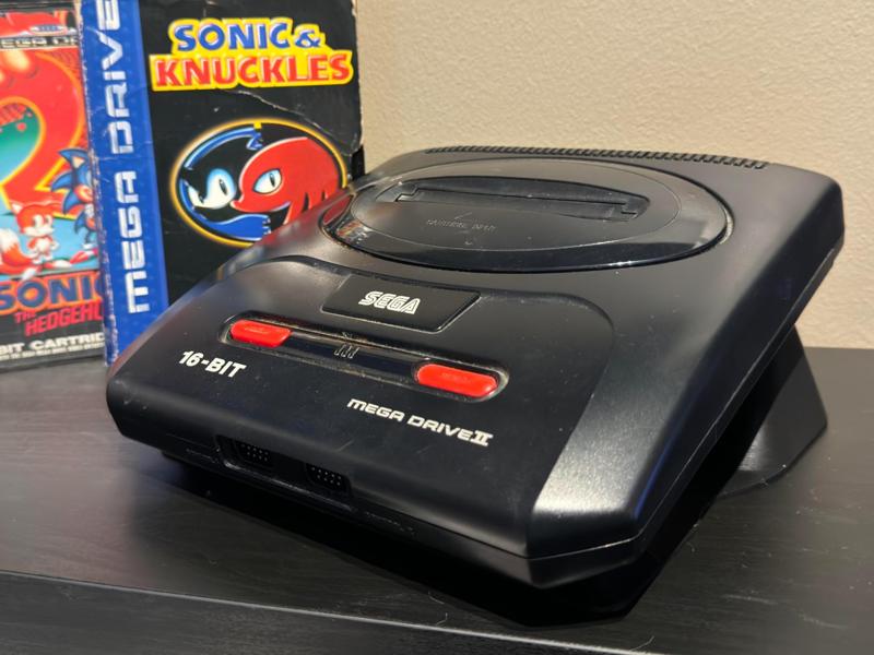 Sega Mega drive 2 display stand