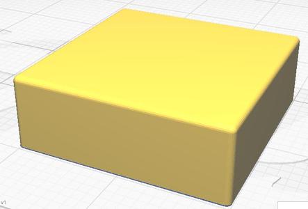 block 2cm/2cm/0.5cm