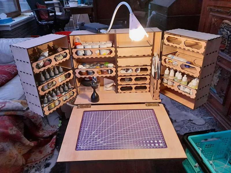 Portable Paint Station