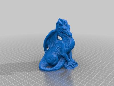 Dragon Statue 1980s
