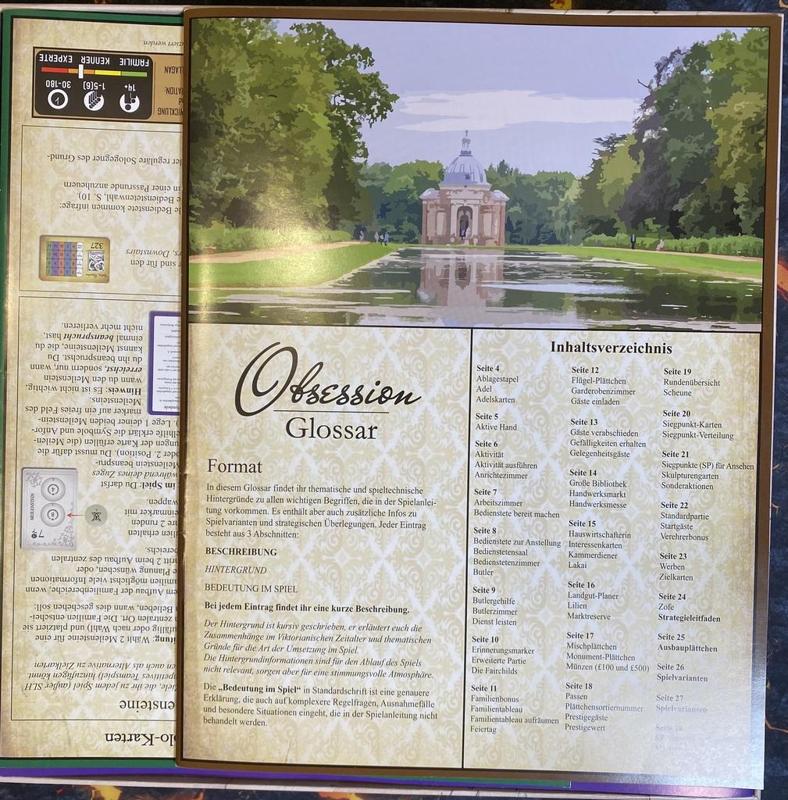 Obsession Insert incl. 2 Expansions