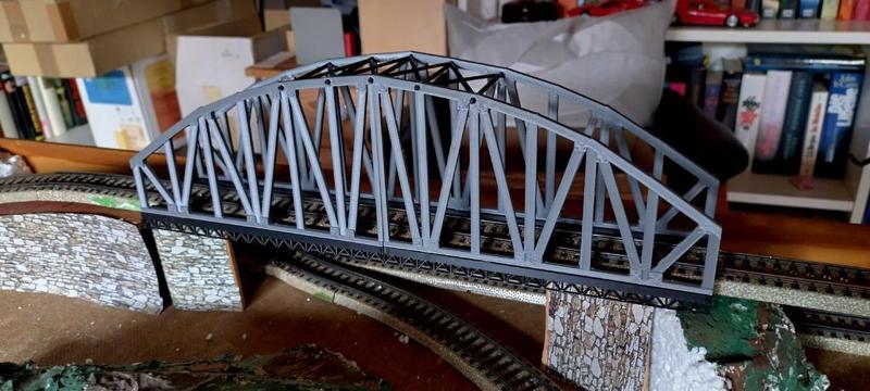 Wider H0 arch bridge