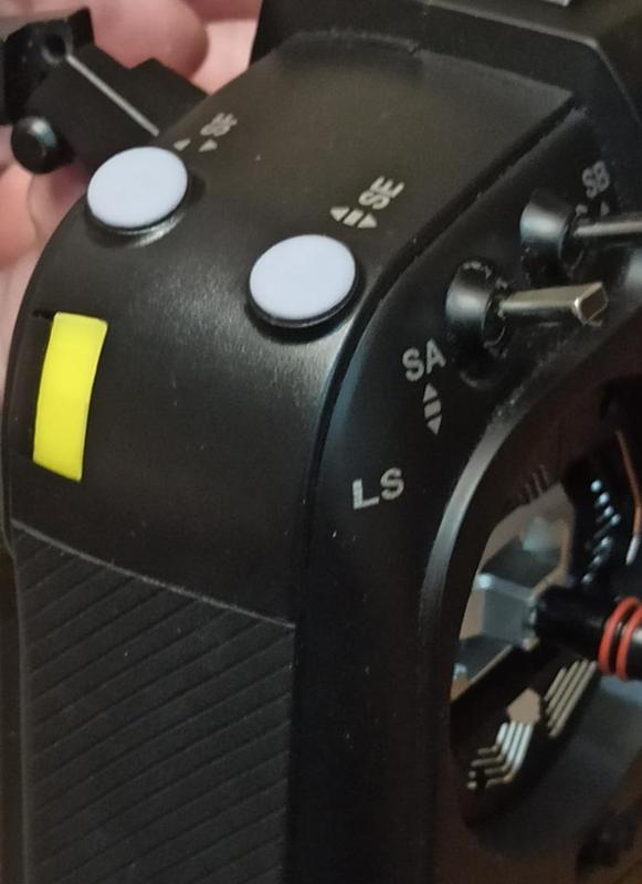 radiomaster tx16 plugs for sliders and top switches holes