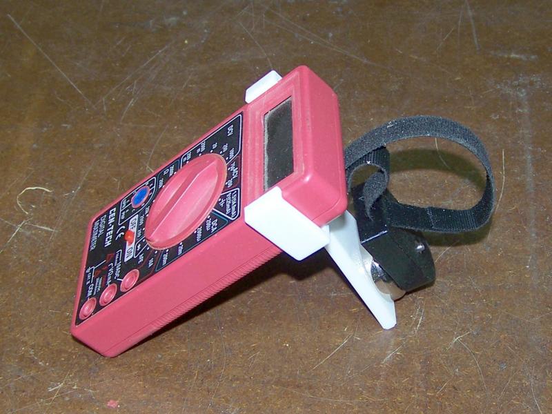 Harbor Freight HFT Volt Ohm Meter Stand & Magnetic Hanging Strap