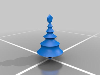 Tree Shaper Modern Ornament 