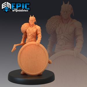 Devil Folk Barbarian / Hell Warrior / Male Demon Rogue