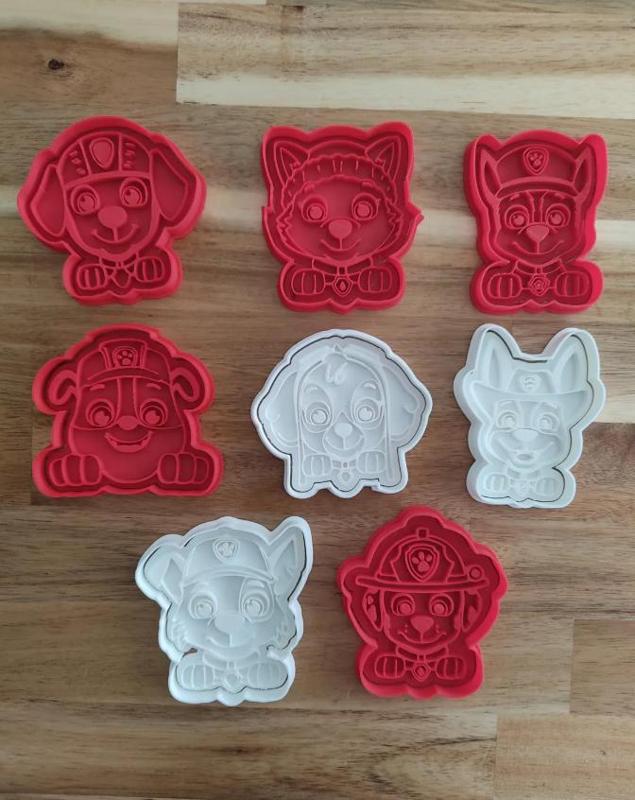 Cortadores galletas patruya caninca