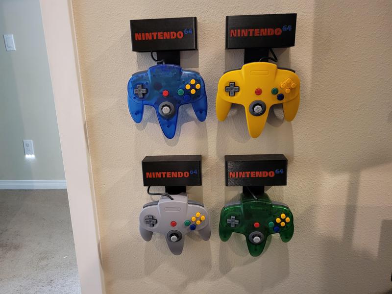 Nintendo 64 Controller Wall Mount