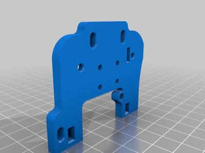 Creality Ender 3 interface plate for Wham Bam Mutant System