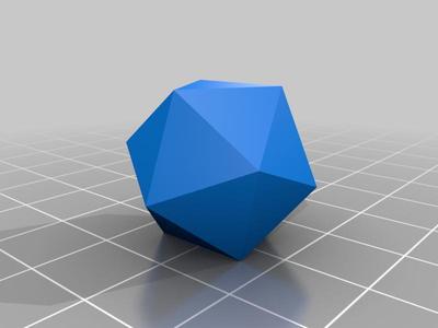 Blank D20