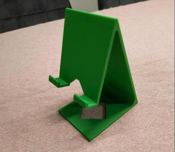 Yet another phone holder (allows a charging cable)