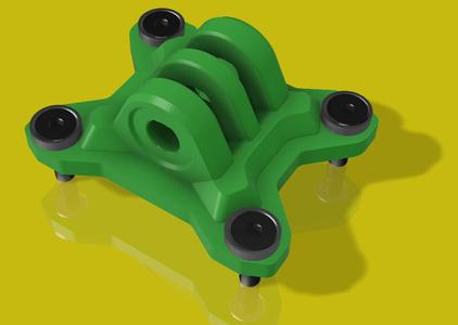 FlyFish RC for Volador VD5 GoPro Mount Quadmula Style