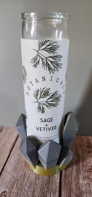 Decorative Crystal Candle Holder