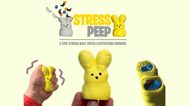 Stress Peep - A TPU Stress Ball With a Crunch