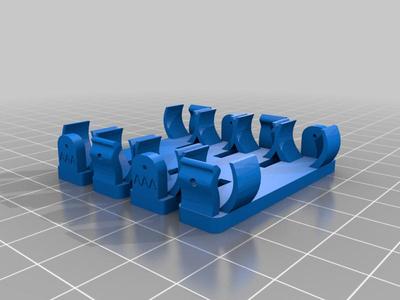 Four AAA battery holder