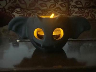 Bat Tealight Candle