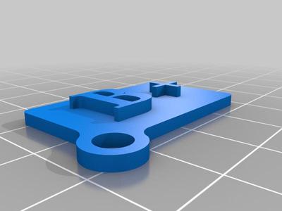 Bammeg keyring (hungarian fuck you)